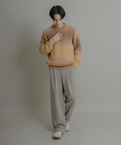 SENSE OF PLACE by URBAN RESEARCH(センスオブプレイスバイアーバンリサーチ)の「カラーネップワンタックバレルパンツ(その他パンツ・メンズ・ブラック/ライトベージュ/ダークブラウン・MEDIUM/LARGE)」の17枚目の写真