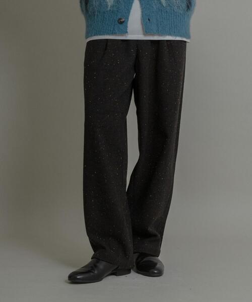 SENSE OF PLACE by URBAN RESEARCH(センスオブプレイスバイアーバンリサーチ)の「カラーネップワンタックバレルパンツ(その他パンツ・メンズ・ブラック/ライトベージュ/ダークブラウン・MEDIUM/LARGE)」の11枚目の写真