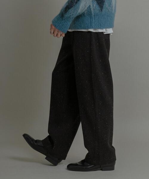 SENSE OF PLACE by URBAN RESEARCH(センスオブプレイスバイアーバンリサーチ)の「カラーネップワンタックバレルパンツ(その他パンツ・メンズ・ブラック/ライトベージュ/ダークブラウン・MEDIUM/LARGE)」の13枚目の写真