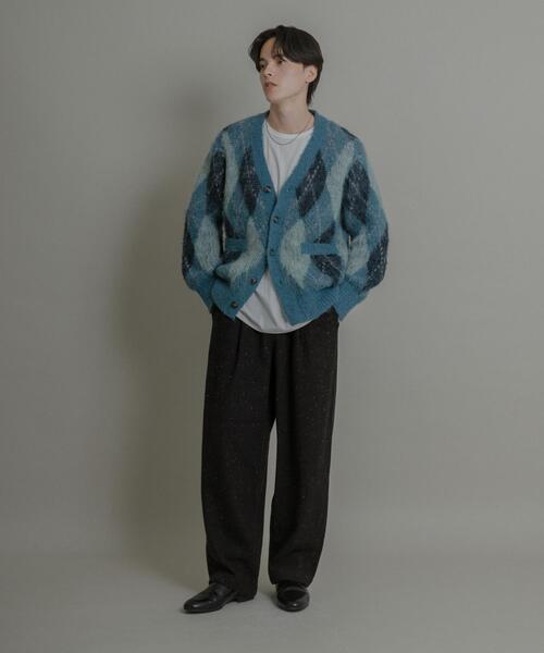 SENSE OF PLACE by URBAN RESEARCH(センスオブプレイスバイアーバンリサーチ)の「カラーネップワンタックバレルパンツ(その他パンツ・メンズ・ブラック/ライトベージュ/ダークブラウン・MEDIUM/LARGE)」の4枚目の写真