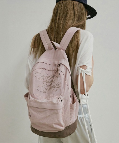 SCULPTOR（スカルプター）の「Grumpy Girl Nylon Backpack（バックパック/リュック・レディース・ピンク/セージグリーン/ネイビー・FREE）」の15枚目の写真