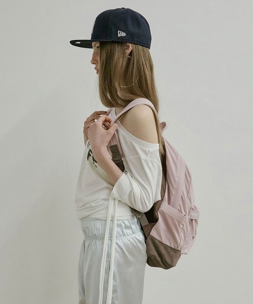 SCULPTOR（スカルプター）の「Grumpy Girl Nylon Backpack（バックパック/リュック・レディース・ピンク/セージグリーン/ネイビー・FREE）」の17枚目の写真