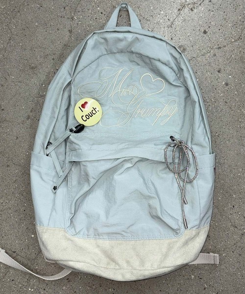 SCULPTOR（スカルプター）の「Grumpy Girl Nylon Backpack（バックパック/リュック・レディース・ピンク/セージグリーン/ネイビー・FREE）」の4枚目の写真