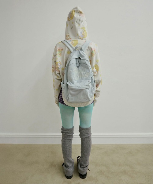 SCULPTOR（スカルプター）の「Grumpy Girl Nylon Backpack（バックパック/リュック・レディース・ピンク/セージグリーン/ネイビー・FREE）」の7枚目の写真