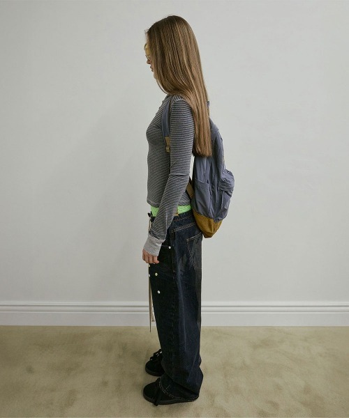 SCULPTOR（スカルプター）の「Grumpy Girl Nylon Backpack（バックパック/リュック・レディース・ピンク/セージグリーン/ネイビー・FREE）」の14枚目の写真