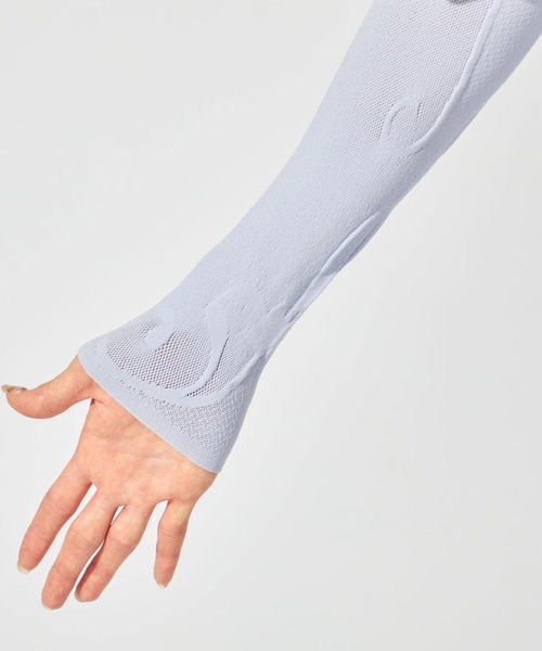 Chacott（チャコット）の「【ノーソーイングニット】クリスタルバレリーナネックニット（ニット/セーター・レディース・ライトブルー/グレー・M）」の11枚目の写真