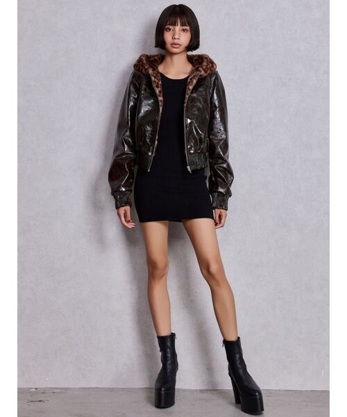 GYDA（ジェイダ）の「バルキーショートブーツ（ブーツ・レディース・ブラック・SMALL/MEDIUM/LARGE）」の15枚目の写真