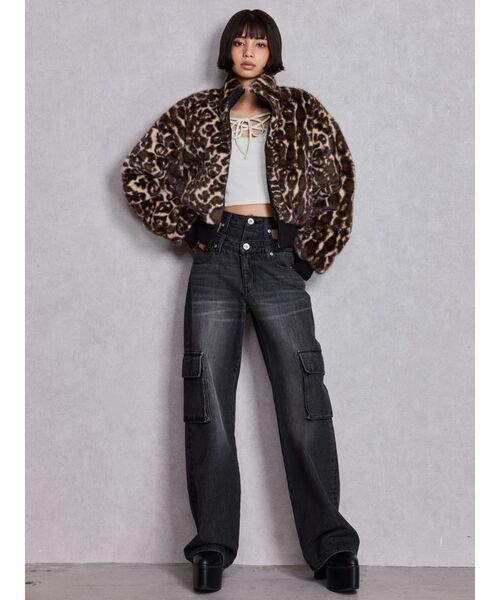 GYDA（ジェイダ）の「バルキーショートブーツ（ブーツ・レディース・ブラック・SMALL/MEDIUM/LARGE）」の17枚目の写真