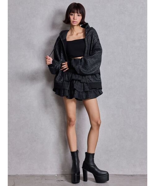 GYDA（ジェイダ）の「バルキーショートブーツ（ブーツ・レディース・ブラック・SMALL/MEDIUM/LARGE）」の21枚目の写真