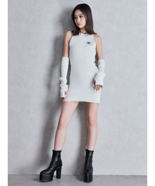 GYDA（ジェイダ）の「厚底　太ヒール　バルキーショートブーツ（ブーツ・レディース・ブラック・SMALL/MEDIUM/LARGE）」の19枚目の写真