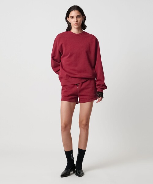 H　BEAUTY&YOUTH UNITED ARROWS（エイチビューティーアンドユースユナイテッドアローズ）の「＜H＞ドライスウェット バックガゼット プルオーバー（スウェット・レディース・ワイン/グレー系・FREE）」の6枚目の写真