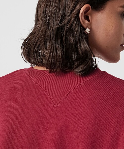 H　BEAUTY&YOUTH UNITED ARROWS（エイチビューティーアンドユースユナイテッドアローズ）の「＜H＞ドライスウェット バックガゼット プルオーバー（スウェット・レディース・ワイン/グレー系・FREE）」の7枚目の写真