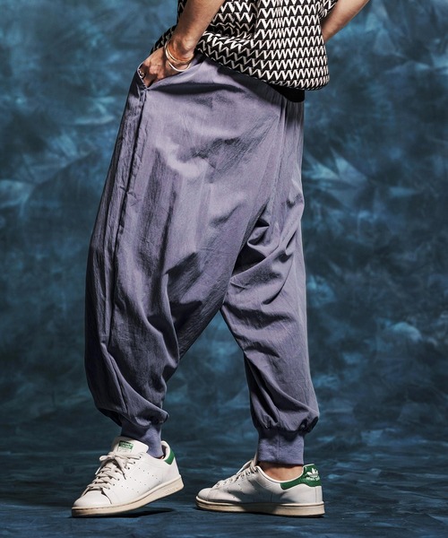 Jih Nunc(ジーヌンク)の「mp14511-トロピカルバルーンリブパンツ(JIH-R1155)(その他パンツ・メンズ・ブラック/パープル/グレー/ホワイト・M/S/L)」の16枚目の写真