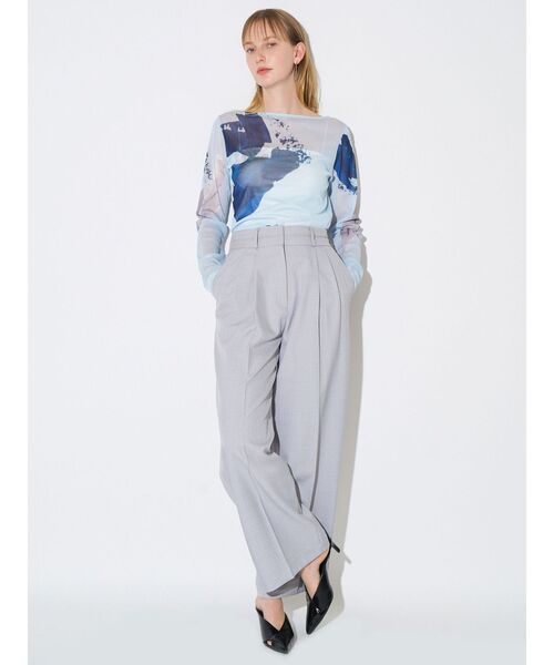 ELENDEEK(エレンディーク)の「オーレグリントスキンカットソー(Tシャツ/カットソー・レディース・ライトブルー/ブラック/アイボリー・FREE)」の18枚目の写真