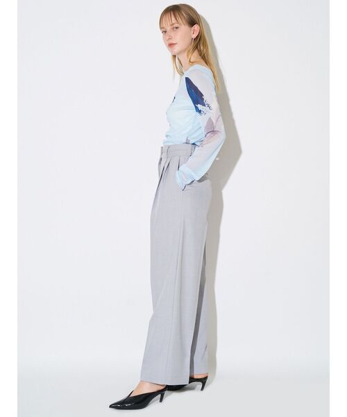 ELENDEEK(エレンディーク)の「オーレグリントスキンカットソー(Tシャツ/カットソー・レディース・ライトブルー/ブラック/アイボリー・FREE)」の19枚目の写真