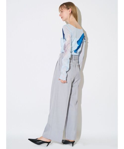 ELENDEEK(エレンディーク)の「オーレグリントスキンカットソー(Tシャツ/カットソー・レディース・ライトブルー/ブラック/アイボリー・FREE)」の20枚目の写真