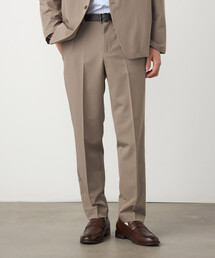 COMME CA ISM | 【セットアップ対応】ウールライク テーパードスラックス(スラックス)