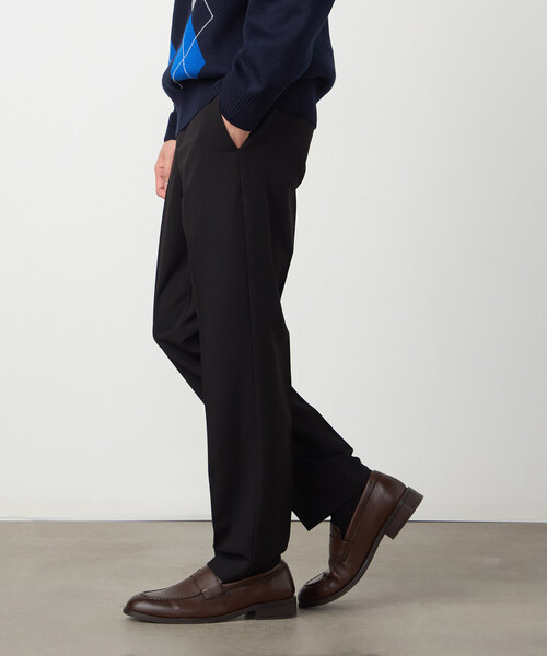 COMME CA ISM（コムサイズム）の「【セットアップ対応】ウールライク テーパードスラックス（スラックス・メンズ・ネイビー/ベージュ/ブラック/グレー・SMALL/MEDIUM/LARGE）」の14枚目の写真