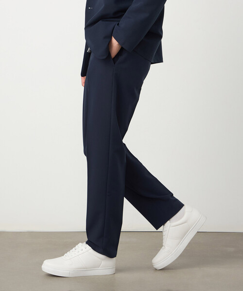 COMME CA ISM（コムサイズム）の「【セットアップ対応】ウールライク テーパードスラックス（スラックス・メンズ・ネイビー/ベージュ/ブラック/グレー・SMALL/MEDIUM/LARGE）」の17枚目の写真