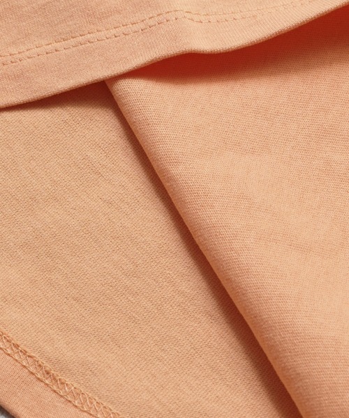 MARKEY'S(マーキーズ)の「チェックショルダーフリルTシャツ(Tシャツ/カットソー・キッズ・オレンジ/オフホワイト/ライトブルー・90/100/110/120/130/140/150)」の11枚目の写真