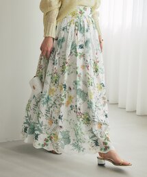 スカート（ホワイト/白色系・リネン・麻）ファッション通販 - ZOZOTOWN