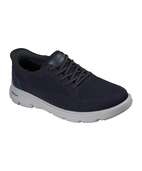 SKECHERS(スケッチャーズ)の「スケッチャーズ ハンズフリースリップインズ リラックスドフィット:アーチフィット ガルザ - オクタヴィアス(ドレスシューズ・メンズ・インディゴブルー/ライトブラウン・25.5cm/26cm/26.5cm/27cm/27.5cm/25cm)」の7枚目の写真