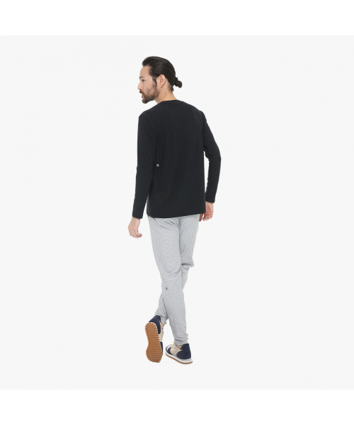 MO SPORTS(モースポーツ)の「モソフト長袖Tシャツ メンズ(ブラック)(Tシャツ/カットソー・メンズ・その他・XL/L)」の4枚目の写真