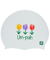 RALLY（ラリー）の「[ORUC802 WHT] フラワーシリコンスイムキャップホワイト（スイムグッズ）」