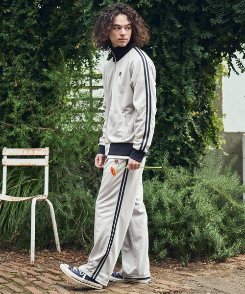 UN-FILLED(アンフィルド)の「mj11350- GARBERA EMB TRACK JACKET トラックジャケット(SDUF-2607)(その他アウター・メンズ・グレー系その他/ベージュ系その他/ブラック×ホワイト・XL/L/M)」の8枚目の写真