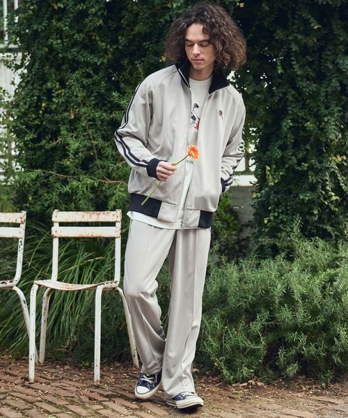 UN-FILLED(アンフィルド)の「mj11350- GARBERA EMB TRACK JACKET トラックジャケット(SDUF-2607)(その他アウター・メンズ・グレー系その他/ベージュ系その他/ブラック×ホワイト・XL/L/M)」の9枚目の写真