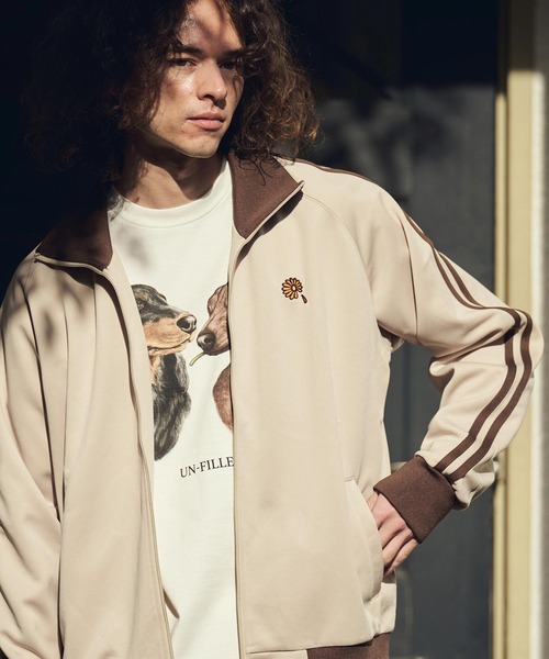 UN-FILLED(アンフィルド)の「mj11350- GARBERA EMB TRACK JACKET トラックジャケット(SDUF-2607)(その他アウター・メンズ・グレー系その他/ベージュ系その他/ブラック×ホワイト・XL/L/M)」の12枚目の写真