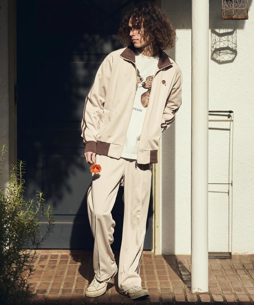 UN-FILLED(アンフィルド)の「mj11350- GARBERA EMB TRACK JACKET トラックジャケット(SDUF-2607)(その他アウター・メンズ・グレー系その他/ベージュ系その他/ブラック×ホワイト・XL/L/M)」の14枚目の写真