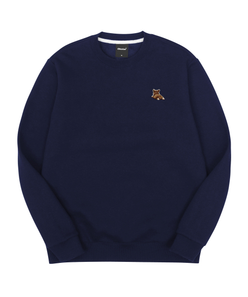 OKSTAR(オクスター)の「ウェルシュコーギー刺繍特厚裏毛スウェット(スウェット・レディース・ブラック/ネイビー/オートミール/ホワイト/グレー/クリーム/ベージュ/ライトグレー/カーキ/ライトベージュ/ダークグリーン/ブルー・X-LARGE/SMALL/MEDIUM/LARGE/2XL/3XL/4XL)」の18枚目の写真