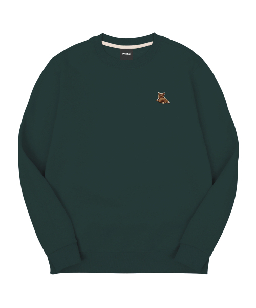 OKSTAR(オクスター)の「ウェルシュコーギー刺繍特厚裏毛スウェット(スウェット・レディース・ブラック/ネイビー/オートミール/ホワイト/グレー/クリーム/ベージュ/ライトグレー/カーキ/ライトベージュ/ダークグリーン/ブルー・X-LARGE/SMALL/MEDIUM/LARGE/2XL/3XL/4XL)」の20枚目の写真
