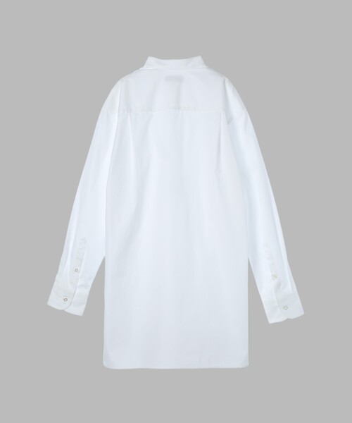 agnes b.（アニエスベー）の「メンズ コットン スタンドカラー チュニック "Ouran"（シャツ/ブラウス・メンズ・ホワイト・38/40）」の7枚目の写真