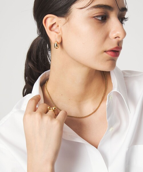 green label relaxing（グリーンレーベルリラクシング）の「＜HARPIE＞AGNE ネックレス（ネックレス・レディース・シルバー/ゴールド・FREE）」の4枚目の写真