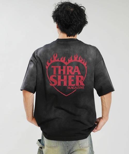 THRASHER(スラッシャー)の「THRASHER/スラッシャー 半袖Tシャツ 262TH1ST077/262TH1ST078/262TH1ST079(Tシャツ/カットソー・メンズ・ブラック系その他4/ブラック系その他2/ブラック系その他6/ブラック系その他5/ブラック系その他3/ブラック系その他・XL/L/M)」の14枚目の写真