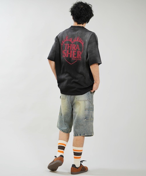 THRASHER(スラッシャー)の「THRASHER/スラッシャー 半袖Tシャツ 262TH1ST077/262TH1ST078/262TH1ST079(Tシャツ/カットソー・メンズ・ブラック系その他4/ブラック系その他2/ブラック系その他6/ブラック系その他5/ブラック系その他3/ブラック系その他・XL/L/M)」の16枚目の写真