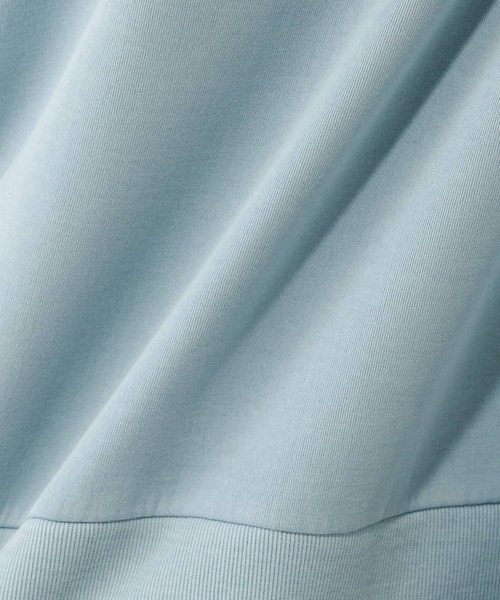 GLOBAL WORK（グローバルワーク）の「加工ダンボールVネックプルオーバー/643004（スウェット・レディース・サックスブルー系/グレイッシュベージュ/スミクロ・LARGE/MEDIUM）」の10枚目の写真