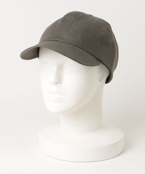 Nine Tailor(ナインテイラー)の「【Nine Tailor】 Lymington Cap(キャップ・メンズ・オリーブ/ベージュ・FREE)」の2枚目の写真