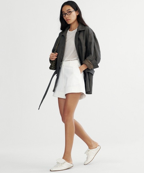Bie(ビエ)の「サファリショートパンツ(その他パンツ・レディース・ホワイト・M/S/L)」の11枚目の写真