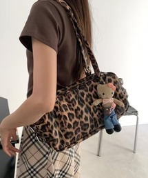 leopard shoulder bag