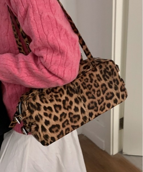 Vipoa(ヴィポア)の「leopard shoulder bag(ショルダーバッグ・レディース・グレー/ブラウン・FREE)」の12枚目の写真
