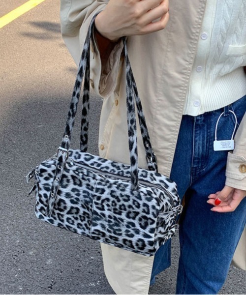 Vipoa(ヴィポア)の「leopard shoulder bag(ショルダーバッグ・レディース・グレー/ブラウン・FREE)」の15枚目の写真