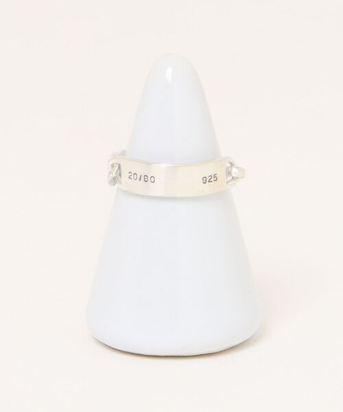 20/80（テゥエンティーエイティー）の「【20/80】トゥエンティーエイティー/STERLING SILVER CHAIN RING（リング・メンズ・シルバー・1）」の2枚目の写真
