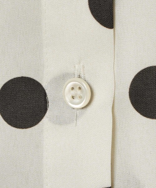 allureville（アルアバイル）の「ポルカドットブラウス（シャツ/ブラウス・レディース・アイボリー/ネイビー・2）」の13枚目の写真