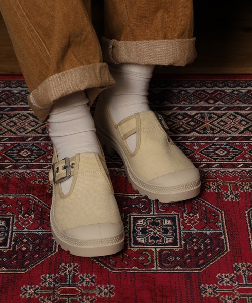 PALLADIUM(パラディウム)の「PAMPA M-JANE WASHED パンパMジェーンウォッシュド スリッポン(スリッポン・レディース・グレー系その他/ベージュ系/イエロー系・24.5cm/24cm/23.5cm/22.5cm/25cm/23cm)」の14枚目の写真