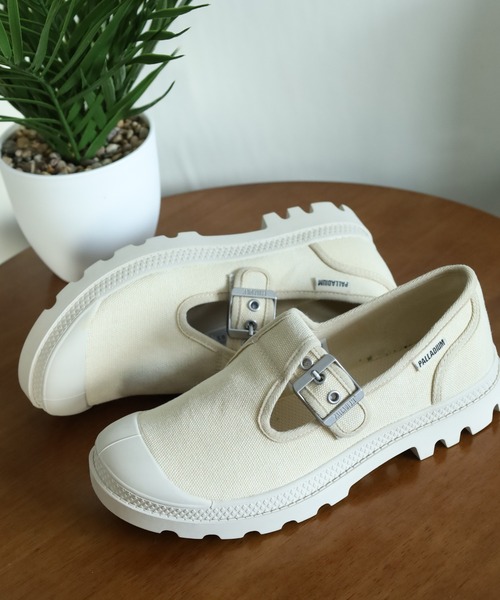 PALLADIUM(パラディウム)の「PAMPA M-JANE WASHED パンパMジェーンウォッシュド スリッポン(スリッポン・レディース・グレー系その他/ベージュ系/イエロー系・24.5cm/24cm/23.5cm/22.5cm/25cm/23cm)」の8枚目の写真