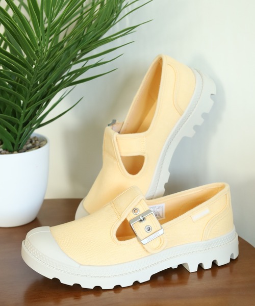 PALLADIUM(パラディウム)の「PAMPA M-JANE WASHED パンパMジェーンウォッシュド スリッポン(スリッポン・レディース・グレー系その他/ベージュ系/イエロー系・24.5cm/24cm/23.5cm/22.5cm/25cm/23cm)」の13枚目の写真