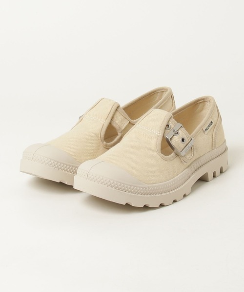 PALLADIUM(パラディウム)の「PAMPA M-JANE WASHED パンパMジェーンウォッシュド スリッポン(スリッポン・レディース・グレー系その他/ベージュ系/イエロー系・24.5cm/24cm/23.5cm/22.5cm/25cm/23cm)」の4枚目の写真